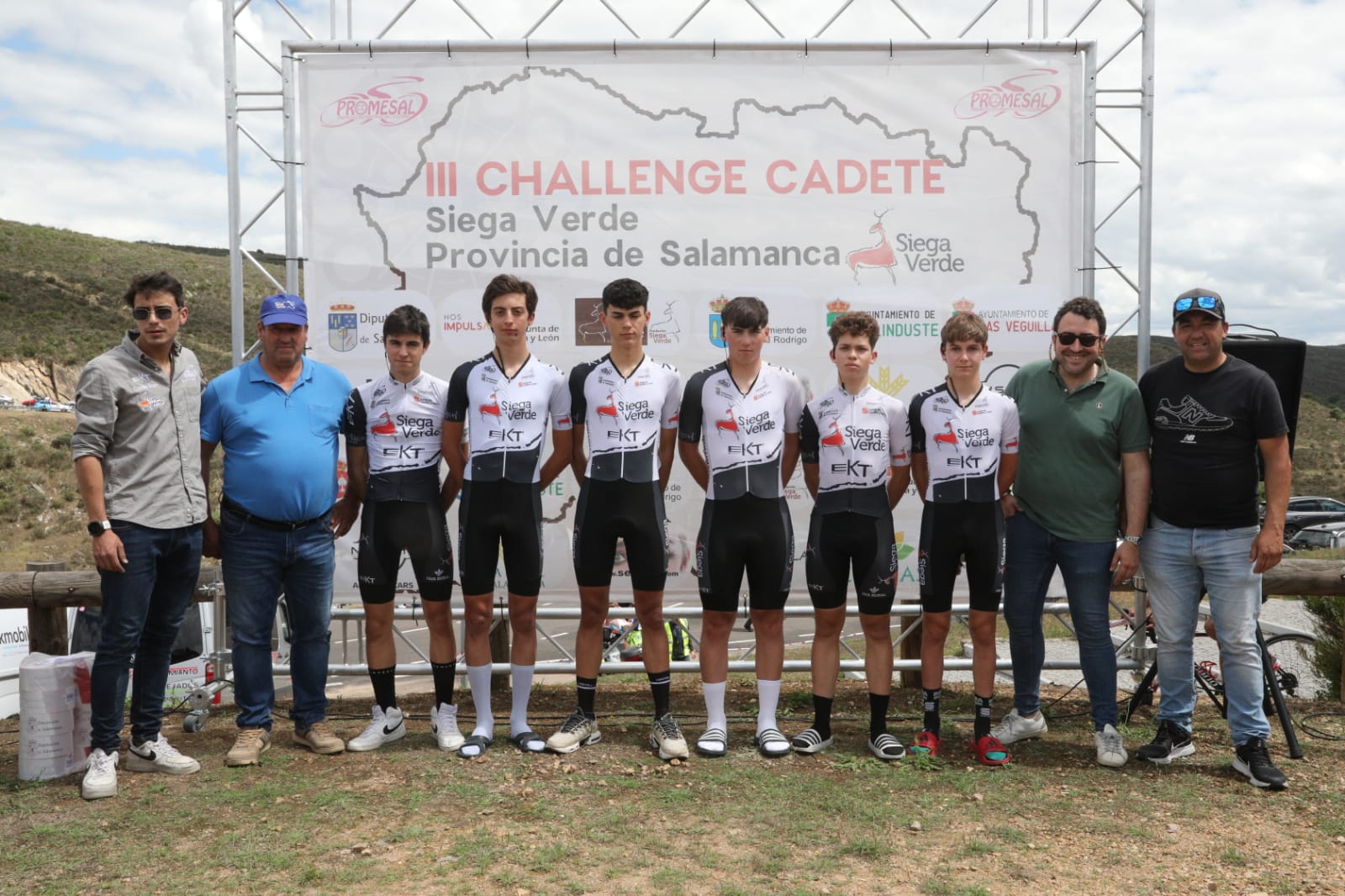 La III Challenge ciclista arranca desde el Yacimiento de Siega Verde