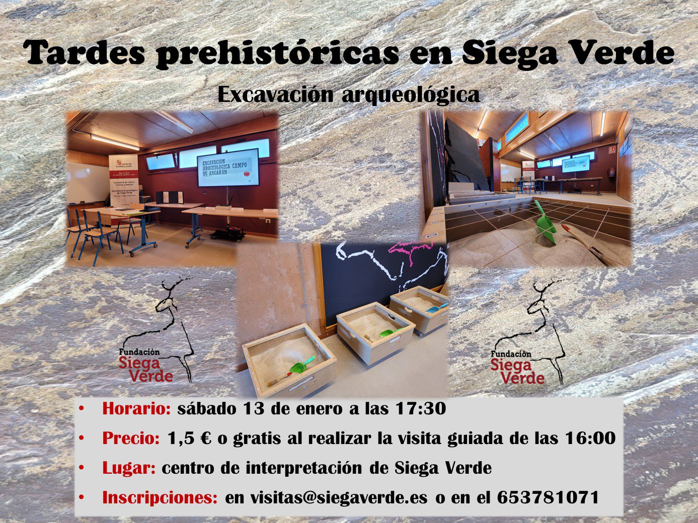Los Talleres Prehistóricos de Siega Verde se reanudan este 13 de enero de 2024