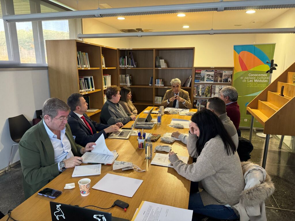 El Patronato de Siega Verde, celebrado este 2 de diciembre en la sede de la Fundación Las Médulas.